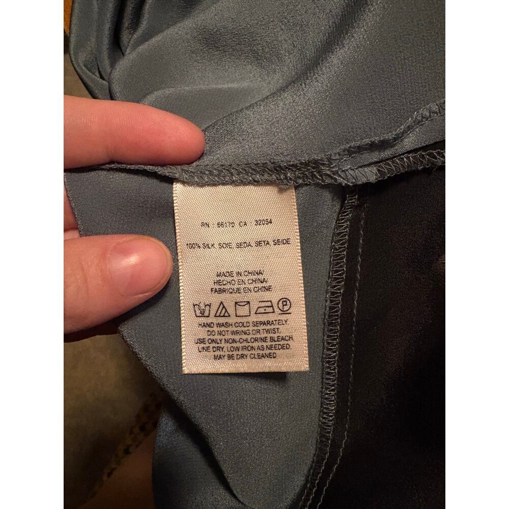 Anthropologie Maeve Women's 100% Silk Tank Top Sz 4 - Picture 6 of 6